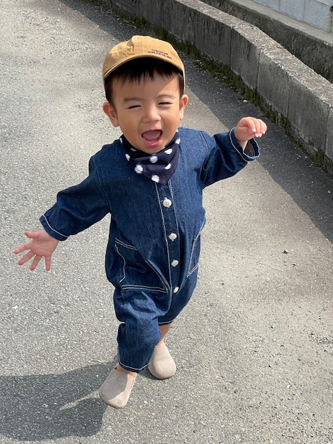 久留米絣のバンダナ