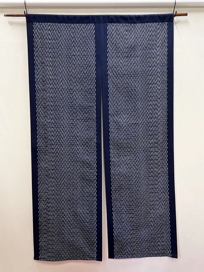 古布　絣の暖簾　ハンドメイド imgrc0095134641.jpg
