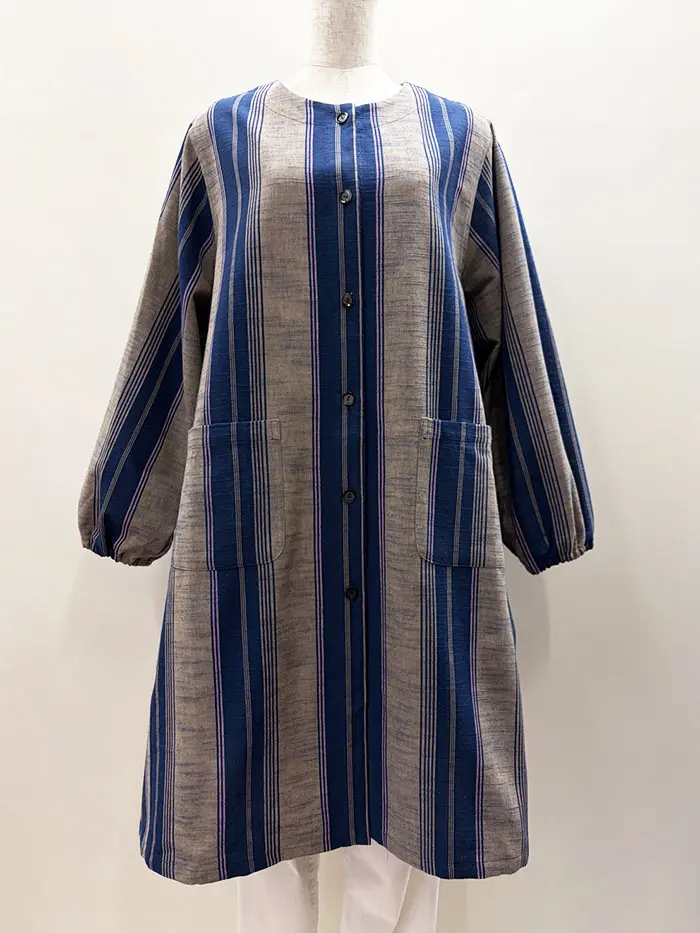 久留米絣　風のおくりもの　ワンピース ワンピース | 久留米絣 風のおくりもの